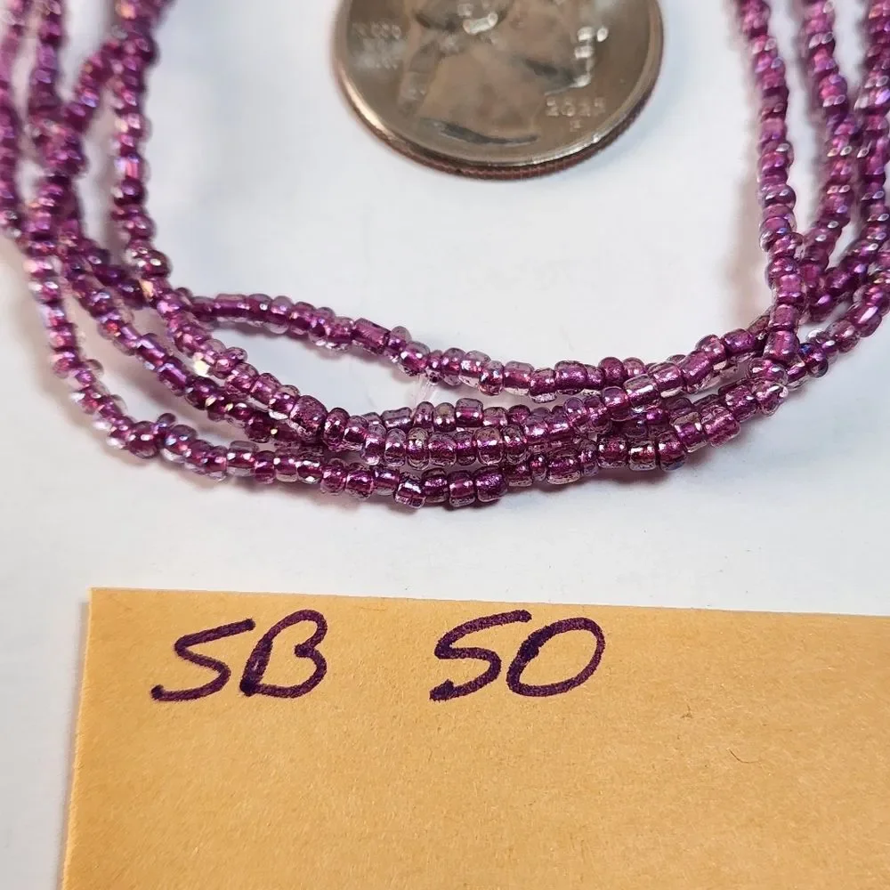 5/$10 Seed Bead Strand 1 Single Strand Seed Beads Jewelry Making Supplies Crafts